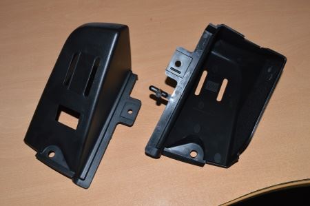 Electrical housing, two-piece